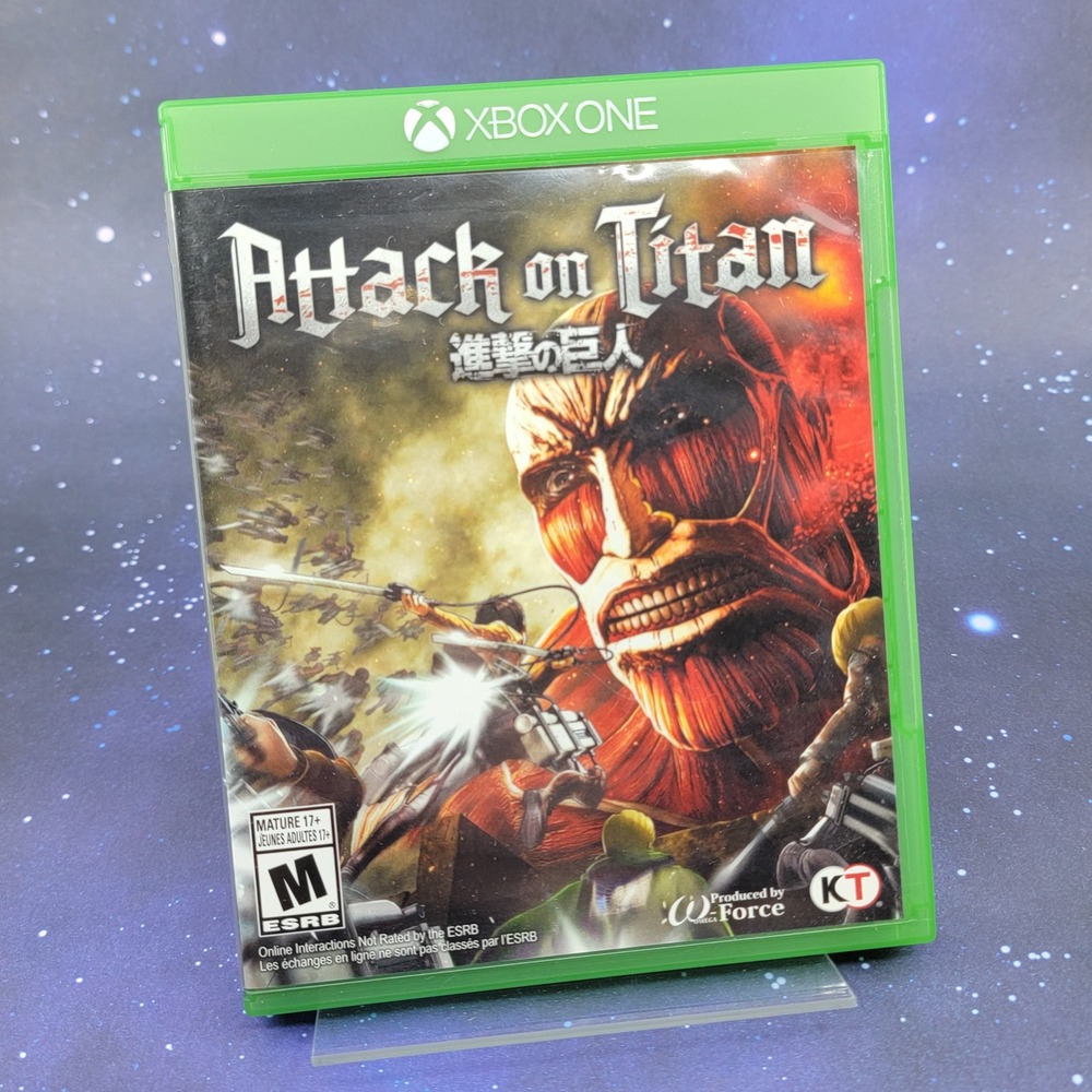 Attack on Titan Xbox One Video Game Koei Tecmo Omega Force Anime Action Disc